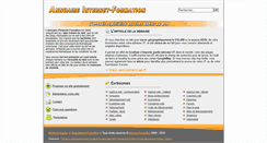 Desktop Screenshot of annuaire.internet-formation.fr