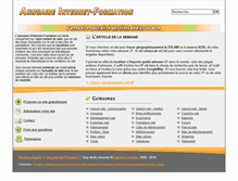 Tablet Screenshot of annuaire.internet-formation.fr