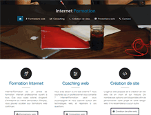 Tablet Screenshot of internet-formation.fr